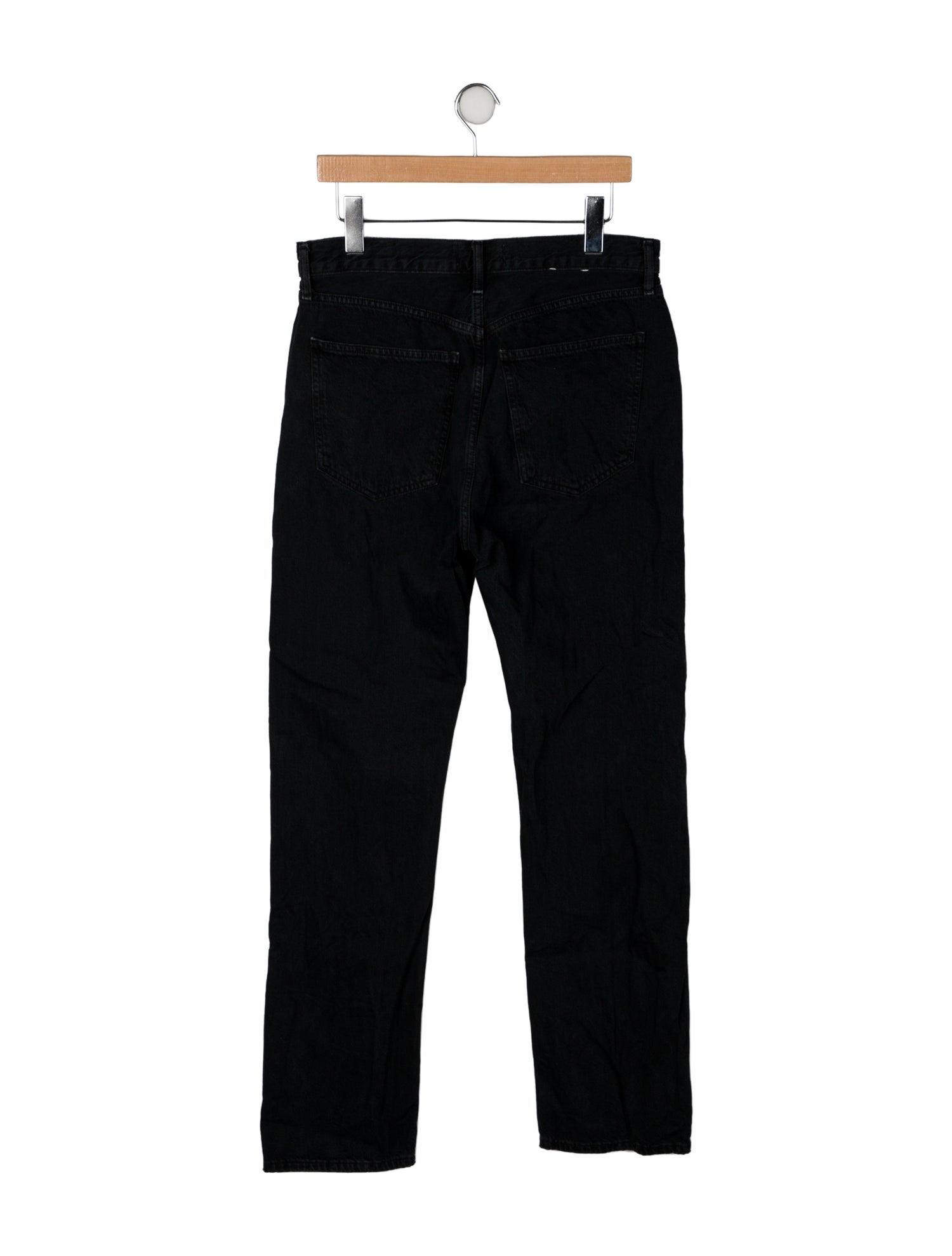 AGOLDE High-Rise Straight Leg Jeans
