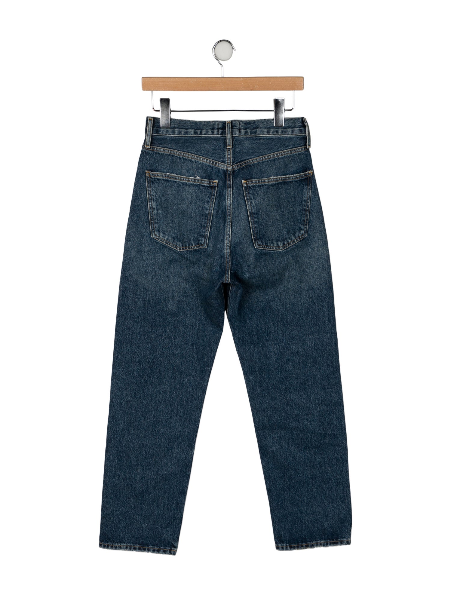 AGOLDE High-Rise Straight Leg Jeans