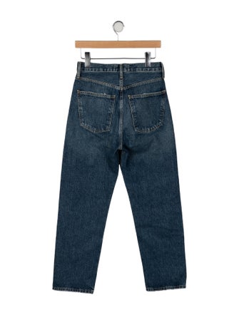 AGOLDE High-Rise Straight Leg Jeans