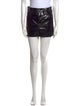 AGOLDE Leather Mini Skirt