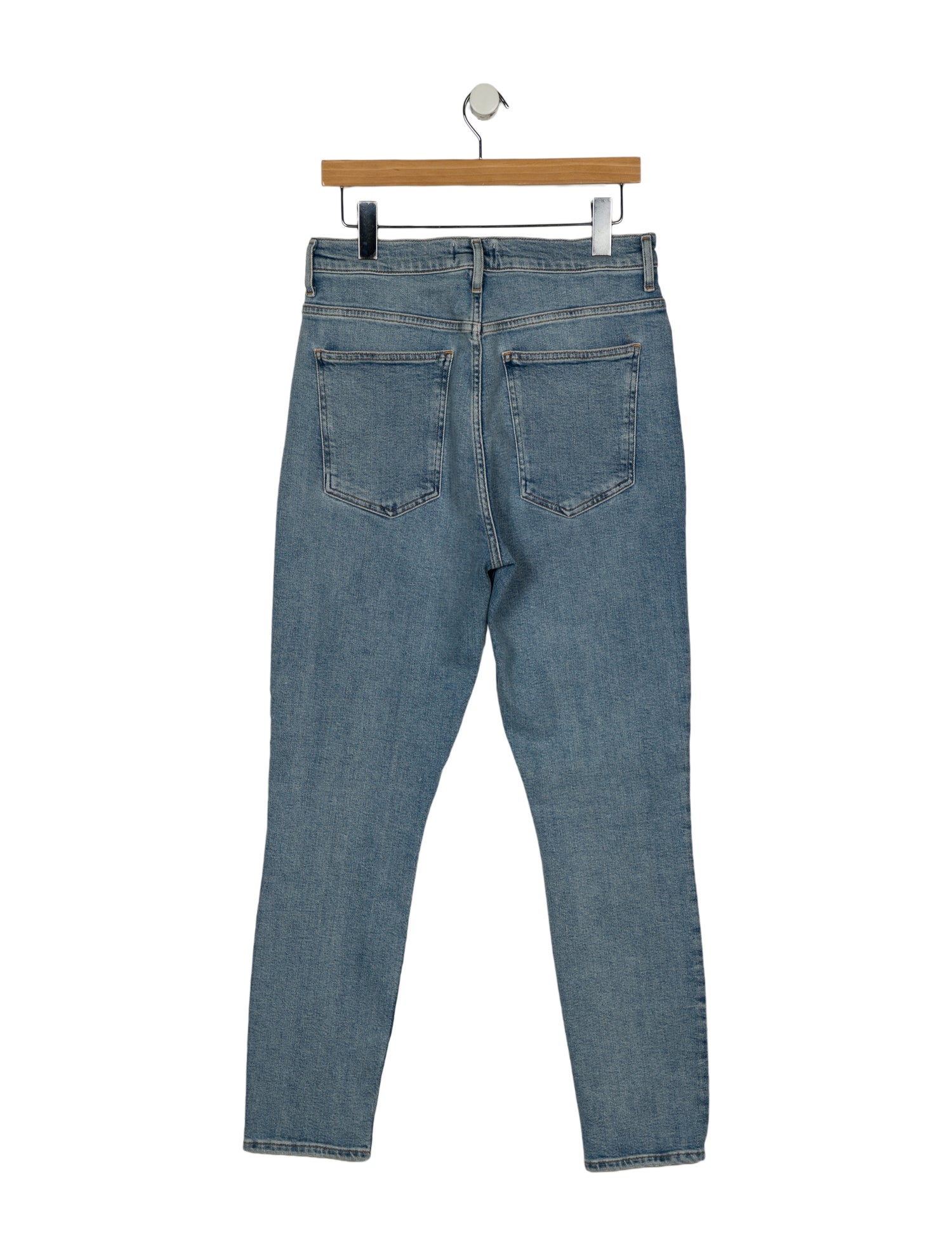 AGOLDE High-Rise Skinny Leg Jeans