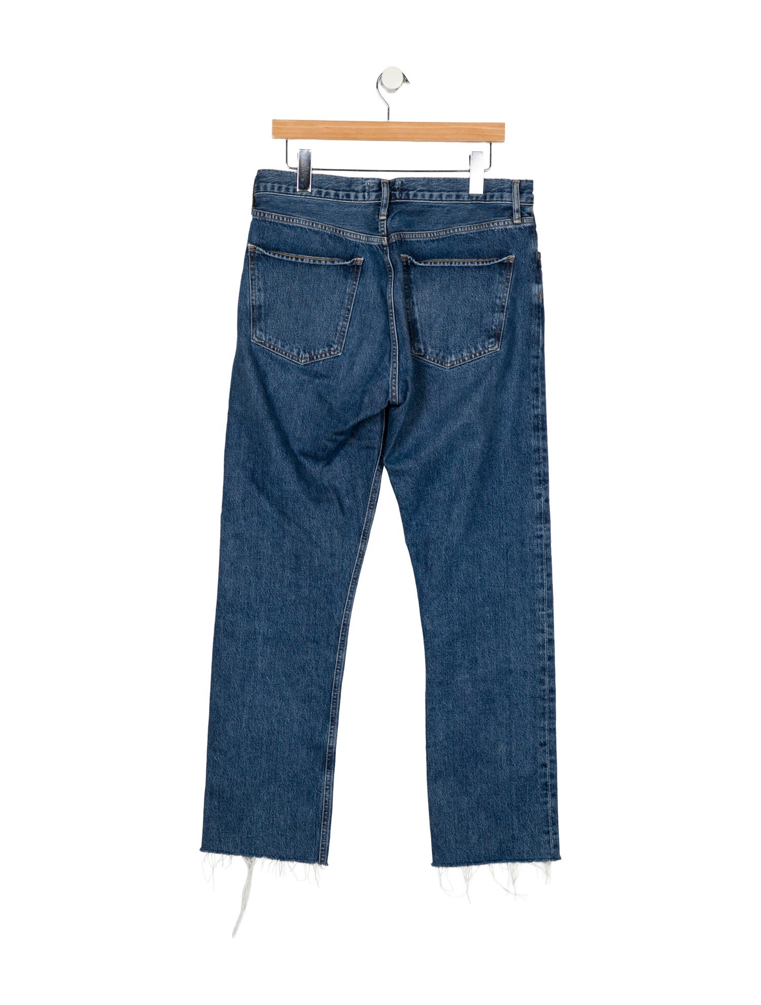AGOLDE High-Rise Straight Leg Jeans