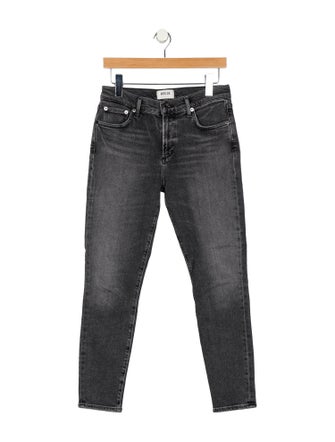 AGOLDE Mid-Rise Skinny Leg Jeans