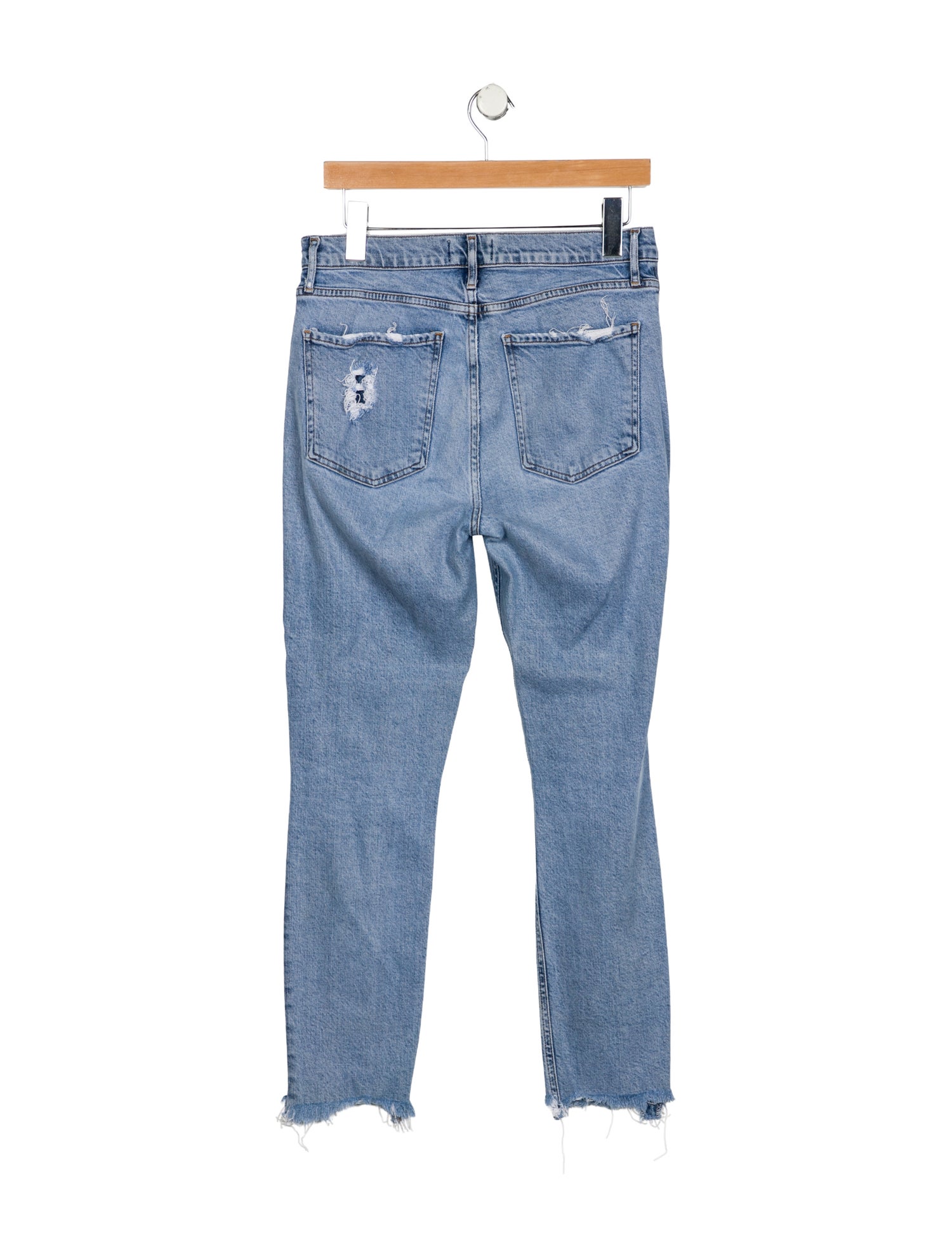 AGOLDE High-Rise Straight Leg Jeans