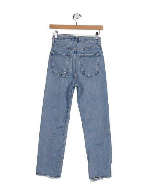 AGOLDE High-Rise Straight Leg Jeans