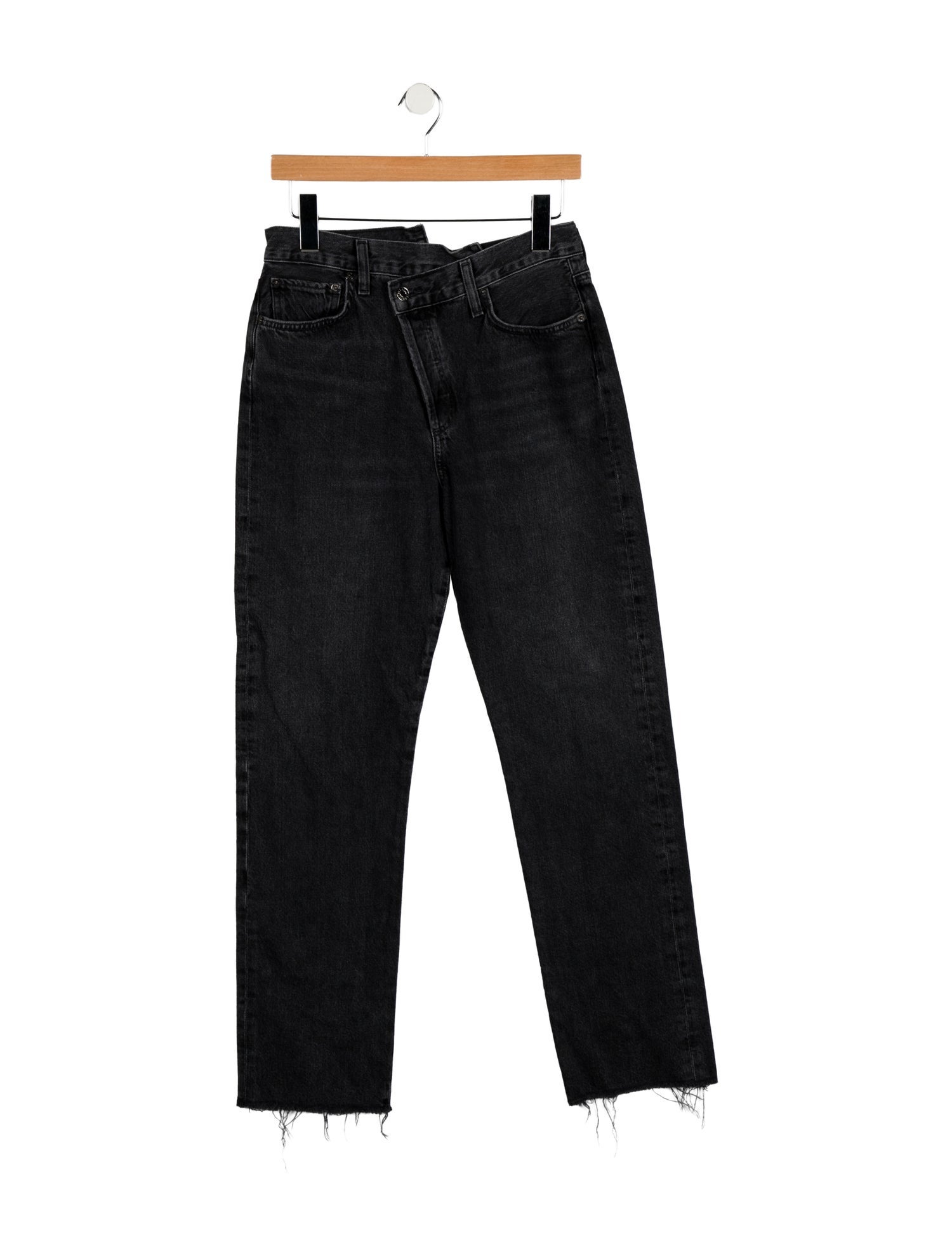 AGOLDE High-Rise Straight Leg Jeans