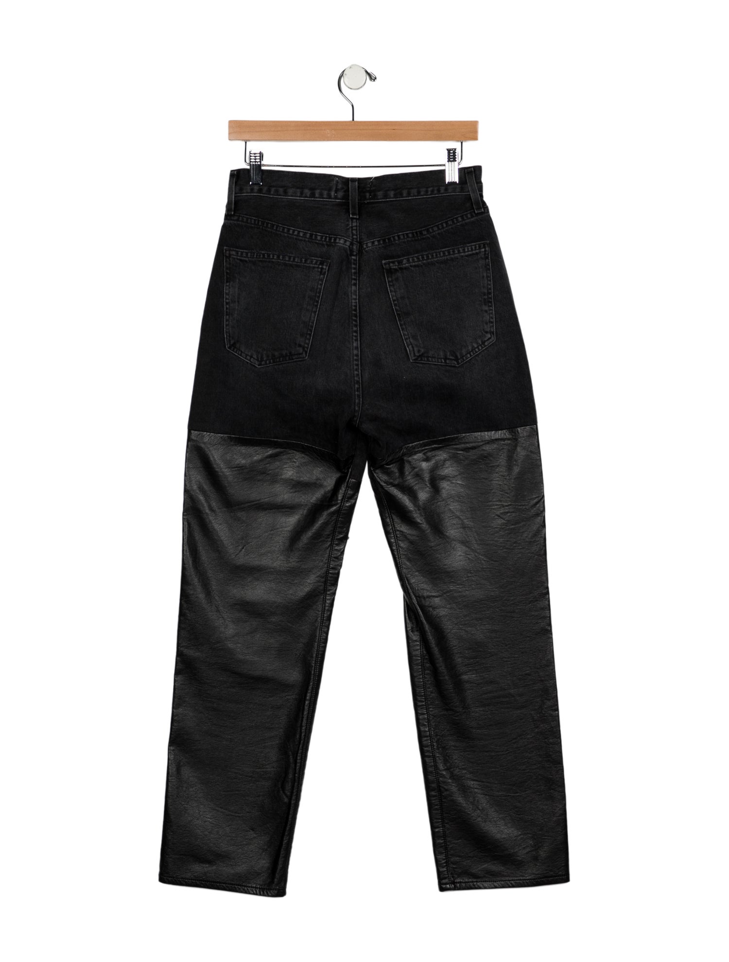 AGOLDE High-Rise Straight Leg Jeans