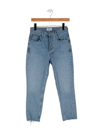 AGOLDE Mid-Rise Skinny Leg Jeans