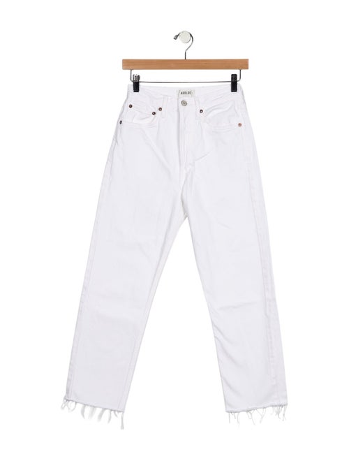 AGOLDE High-Rise Straight Leg Jeans