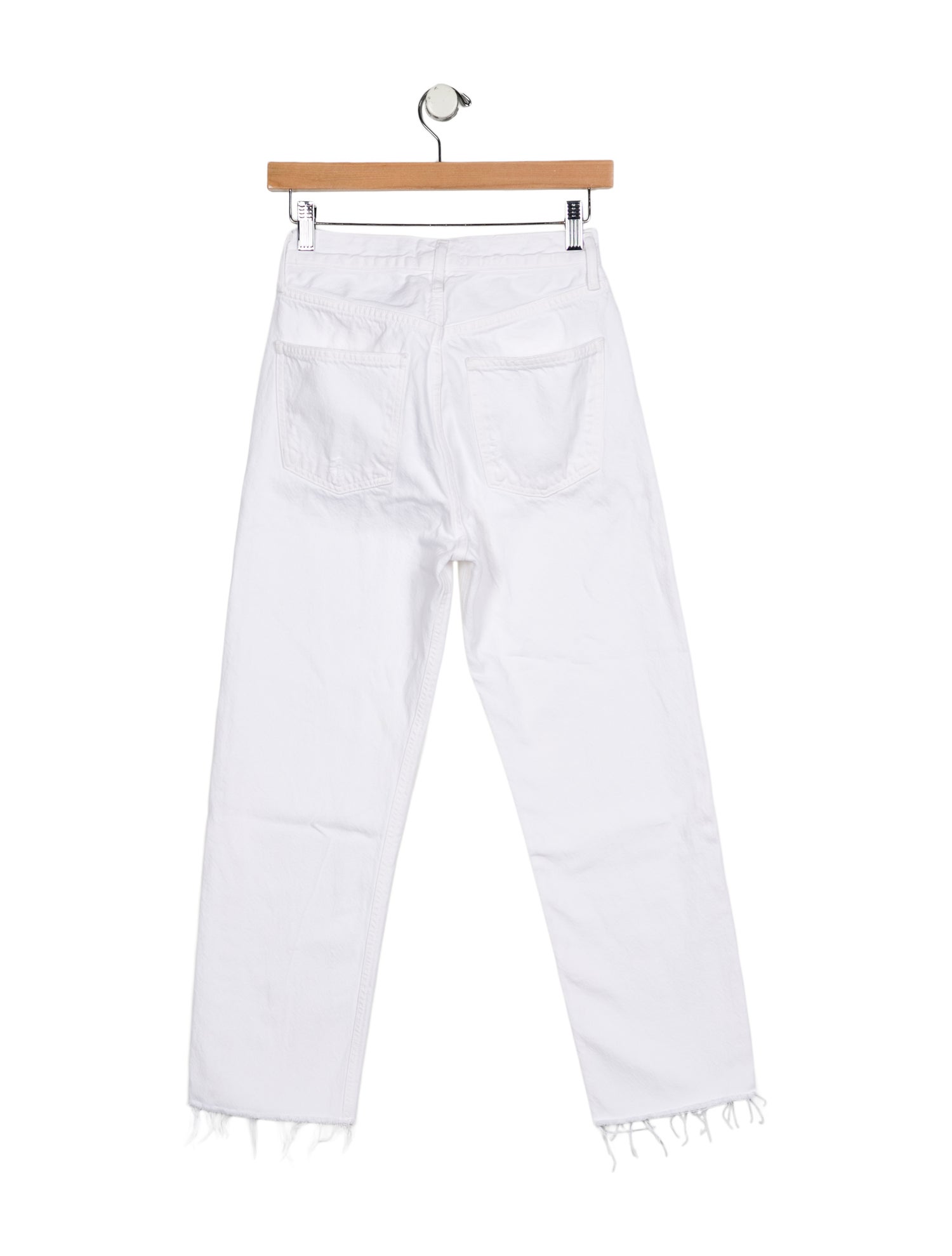 AGOLDE High-Rise Straight Leg Jeans