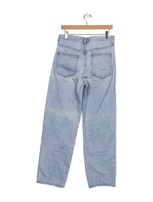 AGOLDE High-Rise Straight Leg Jeans