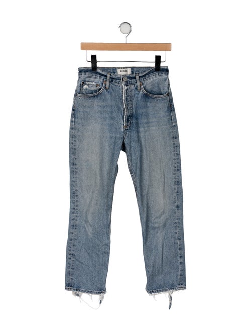 AGOLDE High-Rise Straight Leg Jeans