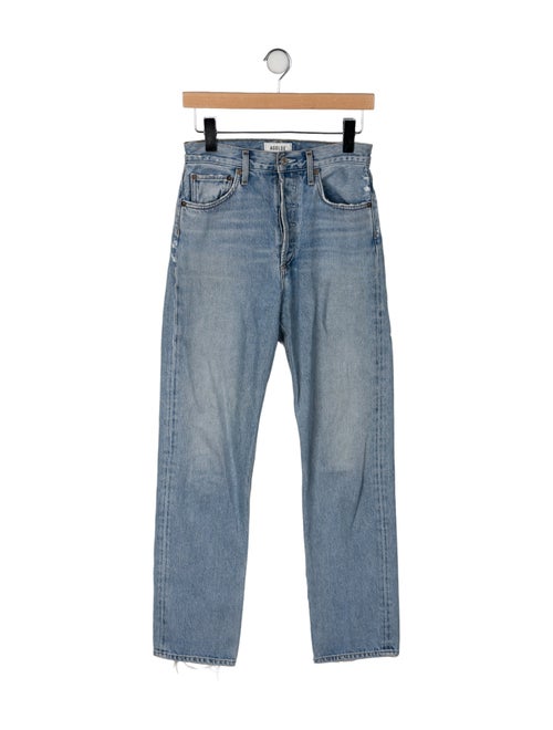 AGOLDE High-Rise Straight Leg Jeans