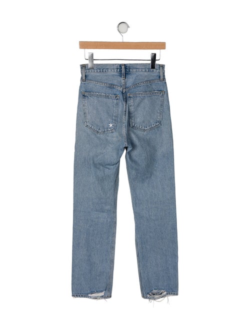 AGOLDE High-Rise Straight Leg Jeans