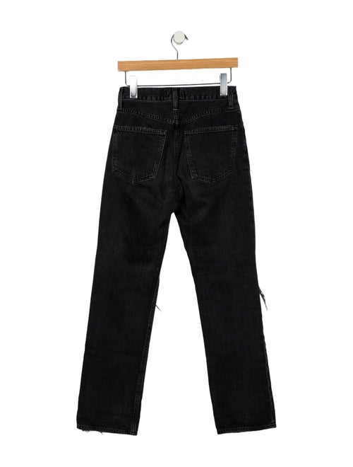AGOLDE Mid-Rise Straight Leg Jeans