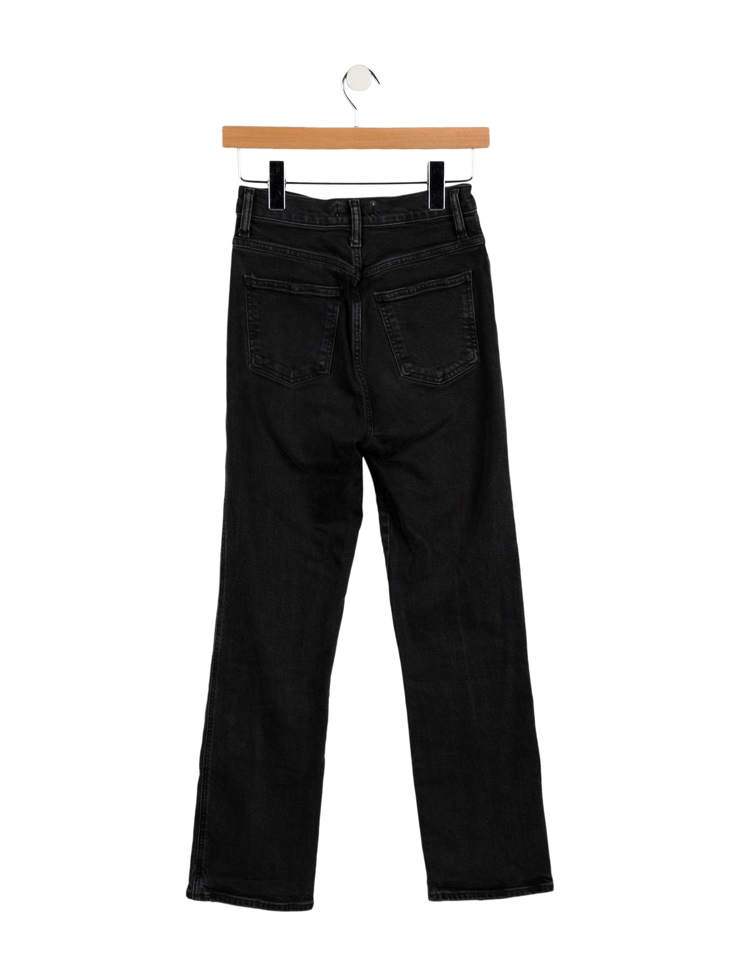 AGOLDE High-Rise Straight Leg Jeans