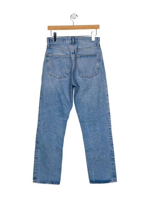 AGOLDE High-Rise Straight Leg Jeans