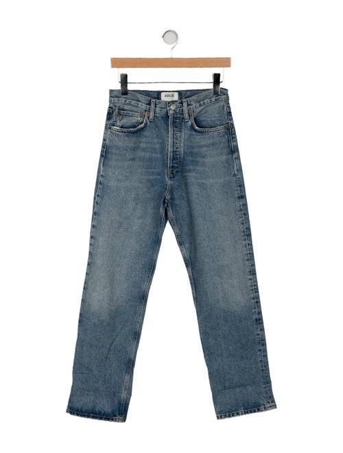 AGOLDE High-Rise Straight Leg Jeans