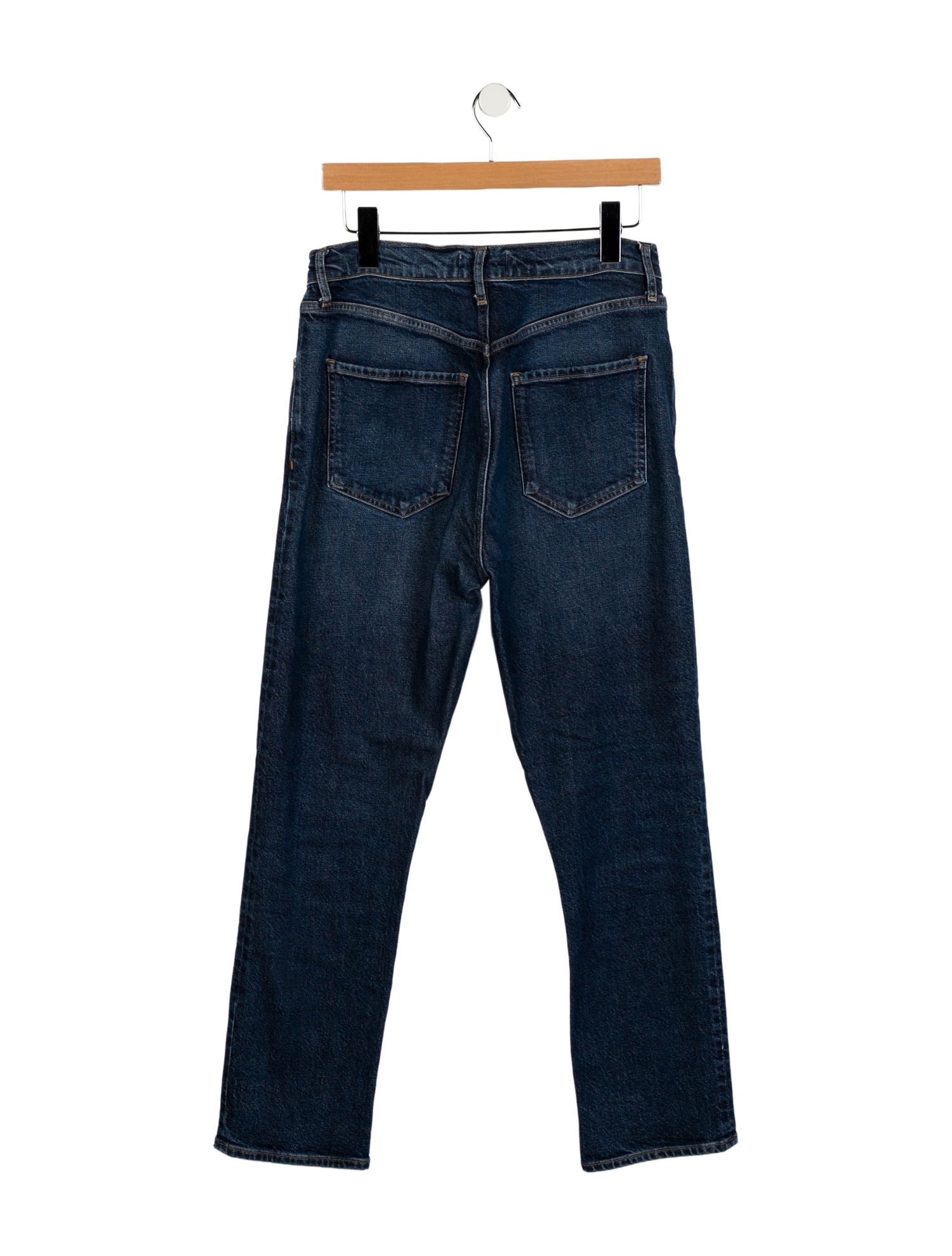 AGOLDE High-Rise Straight Leg Jeans