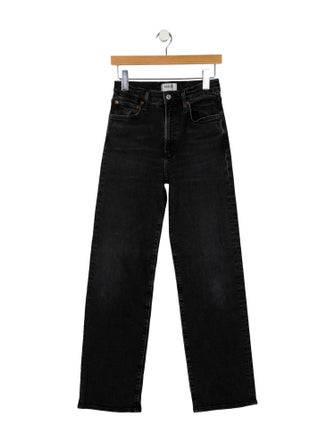 AGOLDE Mid-Rise Straight Leg Jeans