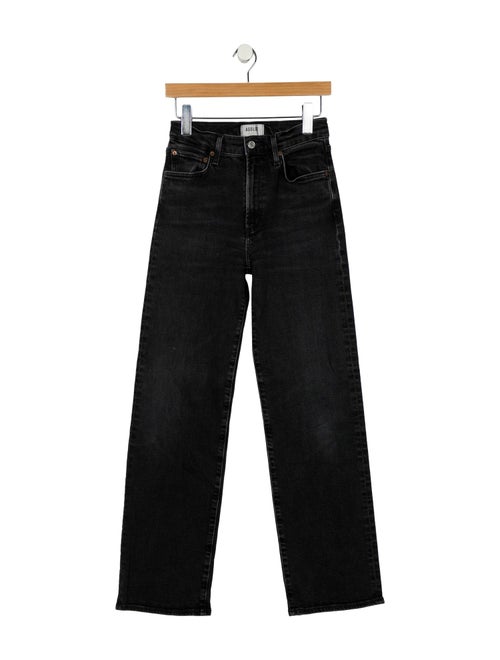 AGOLDE Mid-Rise Straight Leg Jeans
