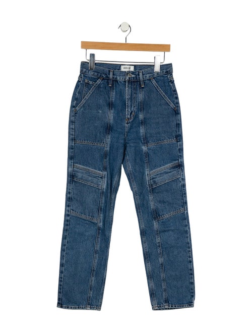 AGOLDE High-Rise Straight Leg Jeans