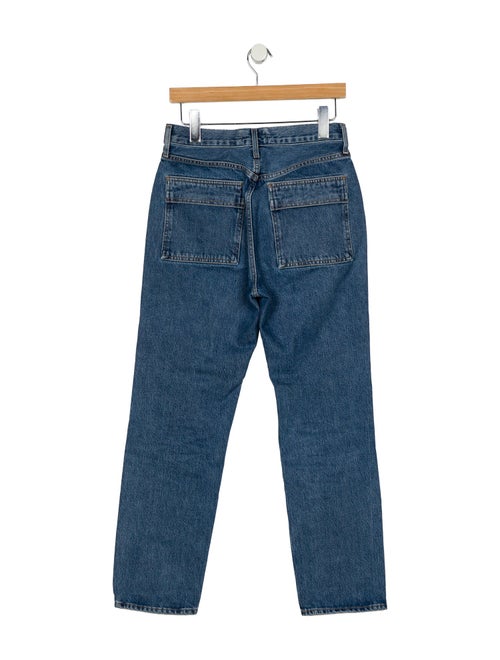 AGOLDE High-Rise Straight Leg Jeans