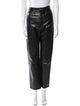 AGOLDE Leather Straight Leg Pants