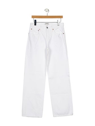 AGOLDE Mid-Rise Wide Leg Jeans