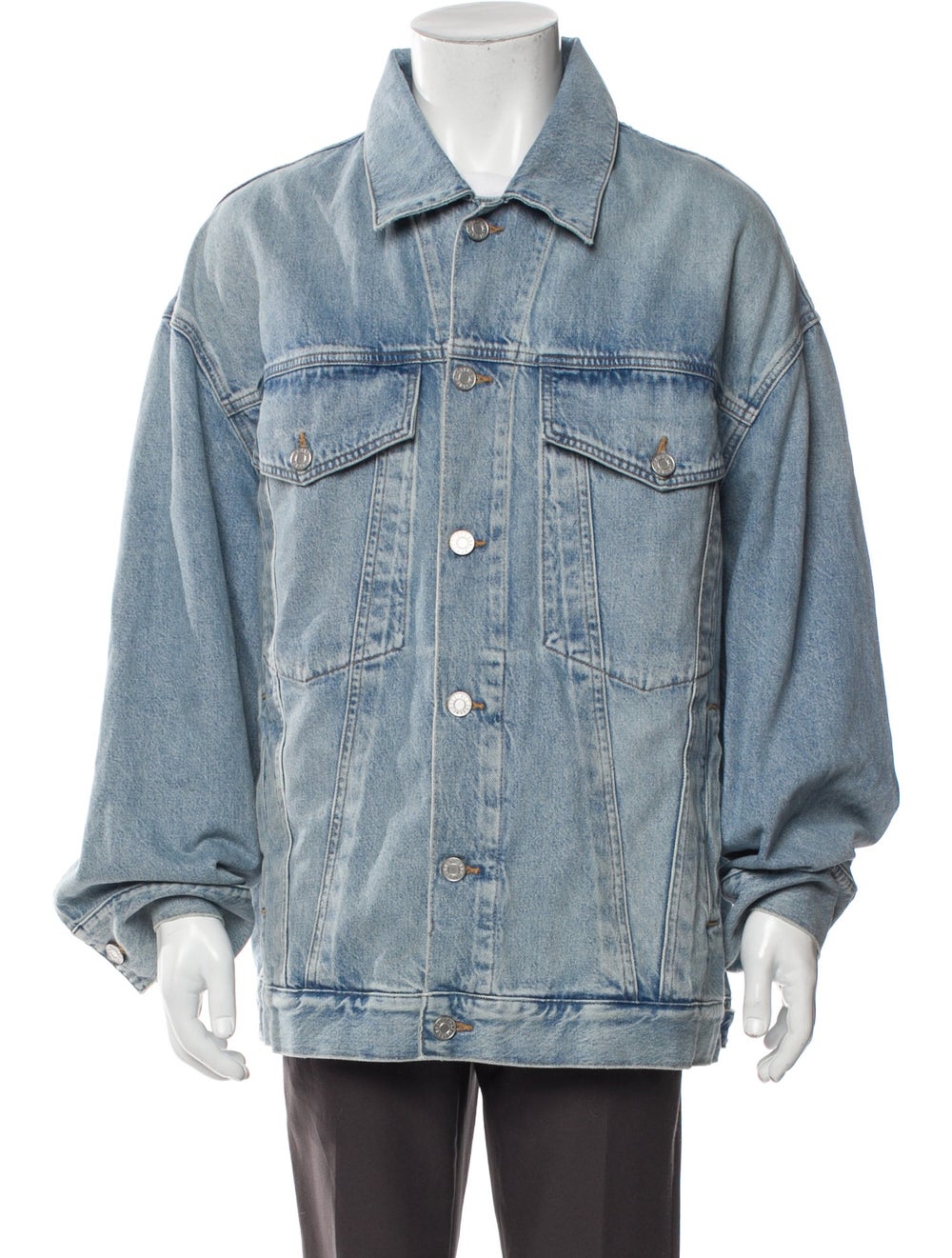Agolde Denim Jacket Blue - image 1