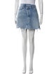 AGOLDE Distressed Accents Mini Skirt