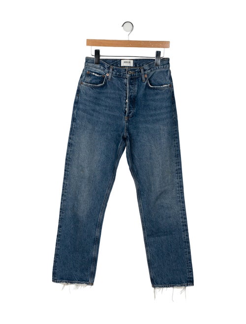 AGOLDE High-Rise Straight Leg Jeans
