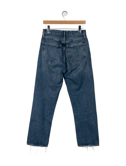 AGOLDE High-Rise Straight Leg Jeans