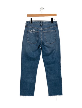AGOLDE Mid-Rise Straight Leg Jeans
