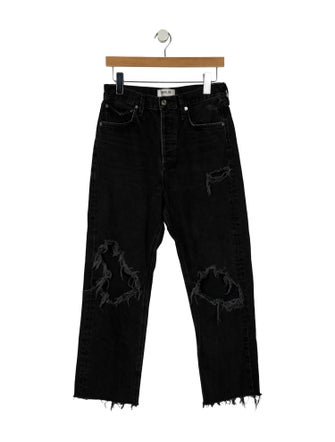 AGOLDE High-Rise Straight Leg Jeans
