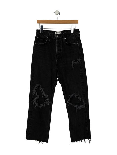 AGOLDE High-Rise Straight Leg Jeans