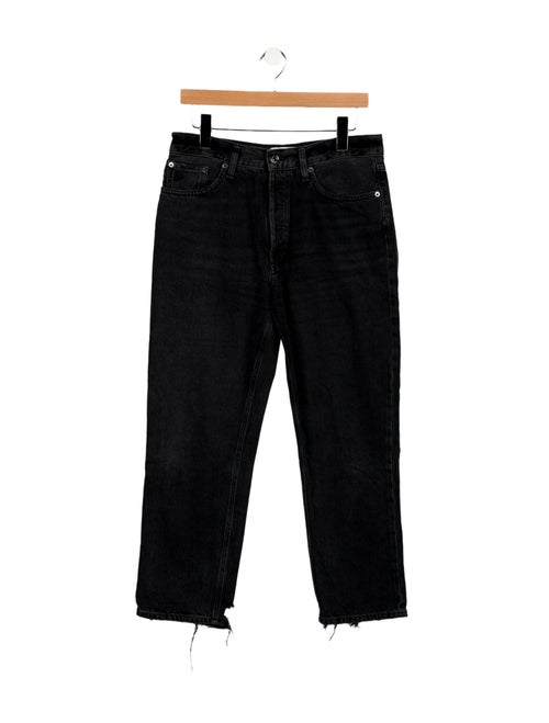 AGOLDE Mid-Rise Straight Leg Jeans