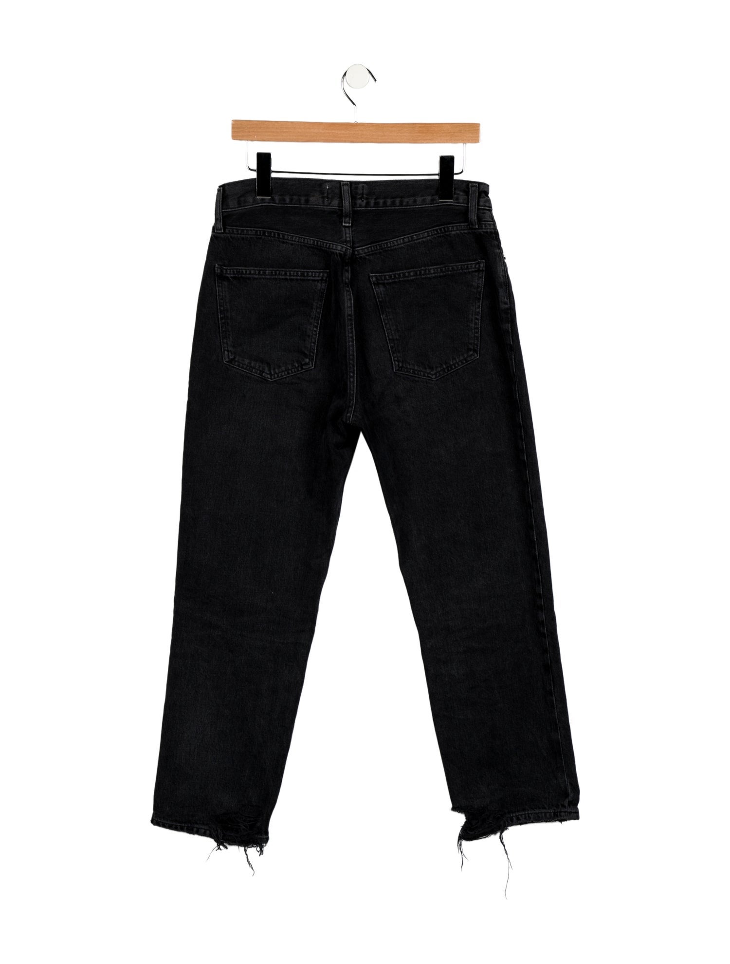 AGOLDE Mid-Rise Straight Leg Jeans