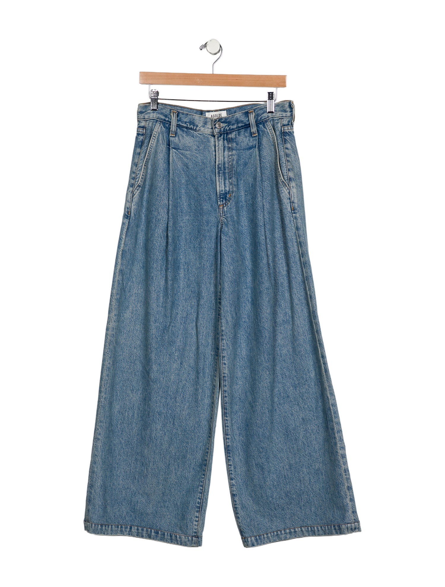 AGOLDE High-Rise Wide Leg Jeans