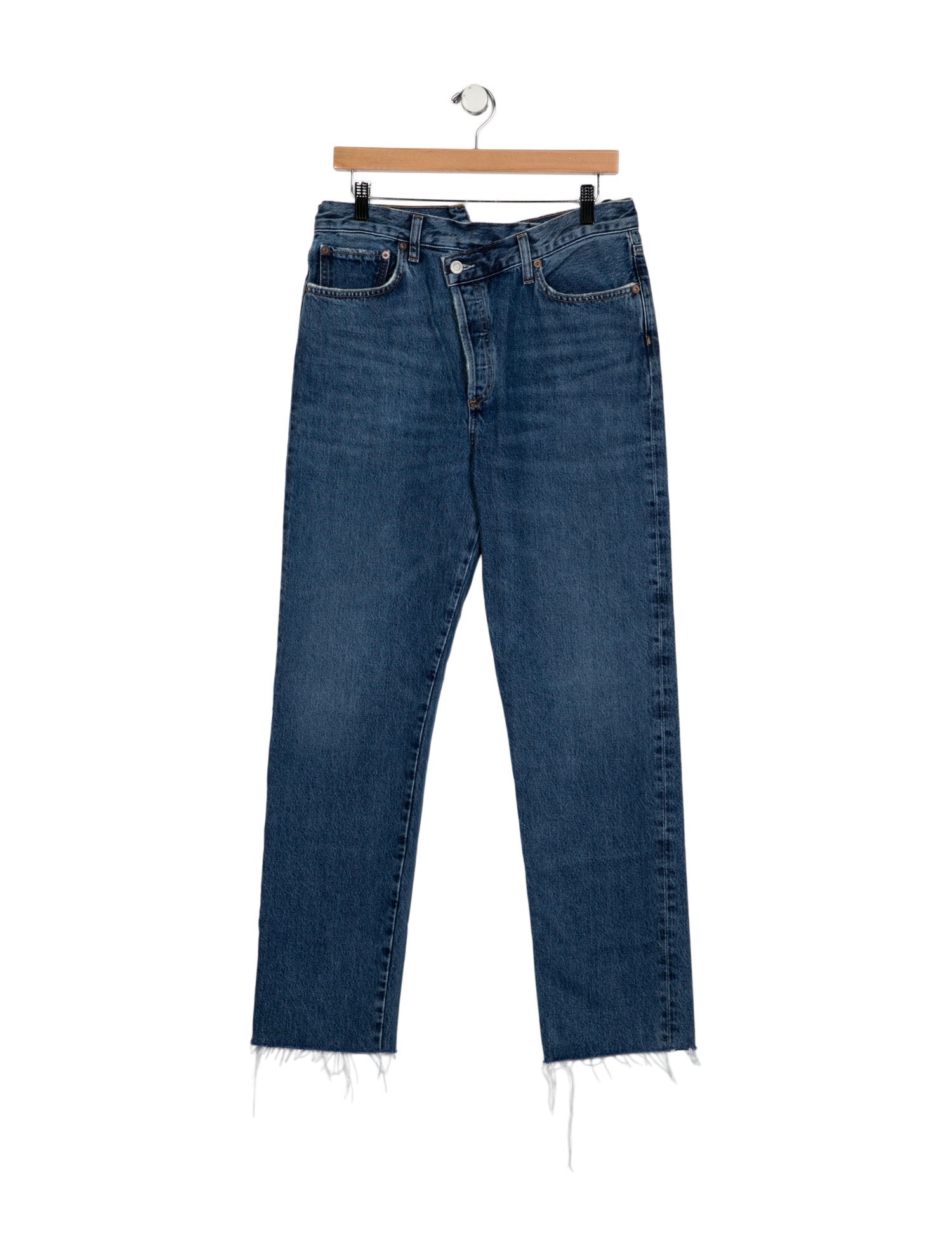 AGOLDE Criss Cross Straight Straight Leg Jeans