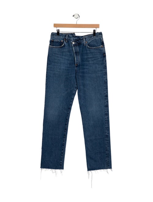 AGOLDE Criss Cross Straight Straight Leg Jeans