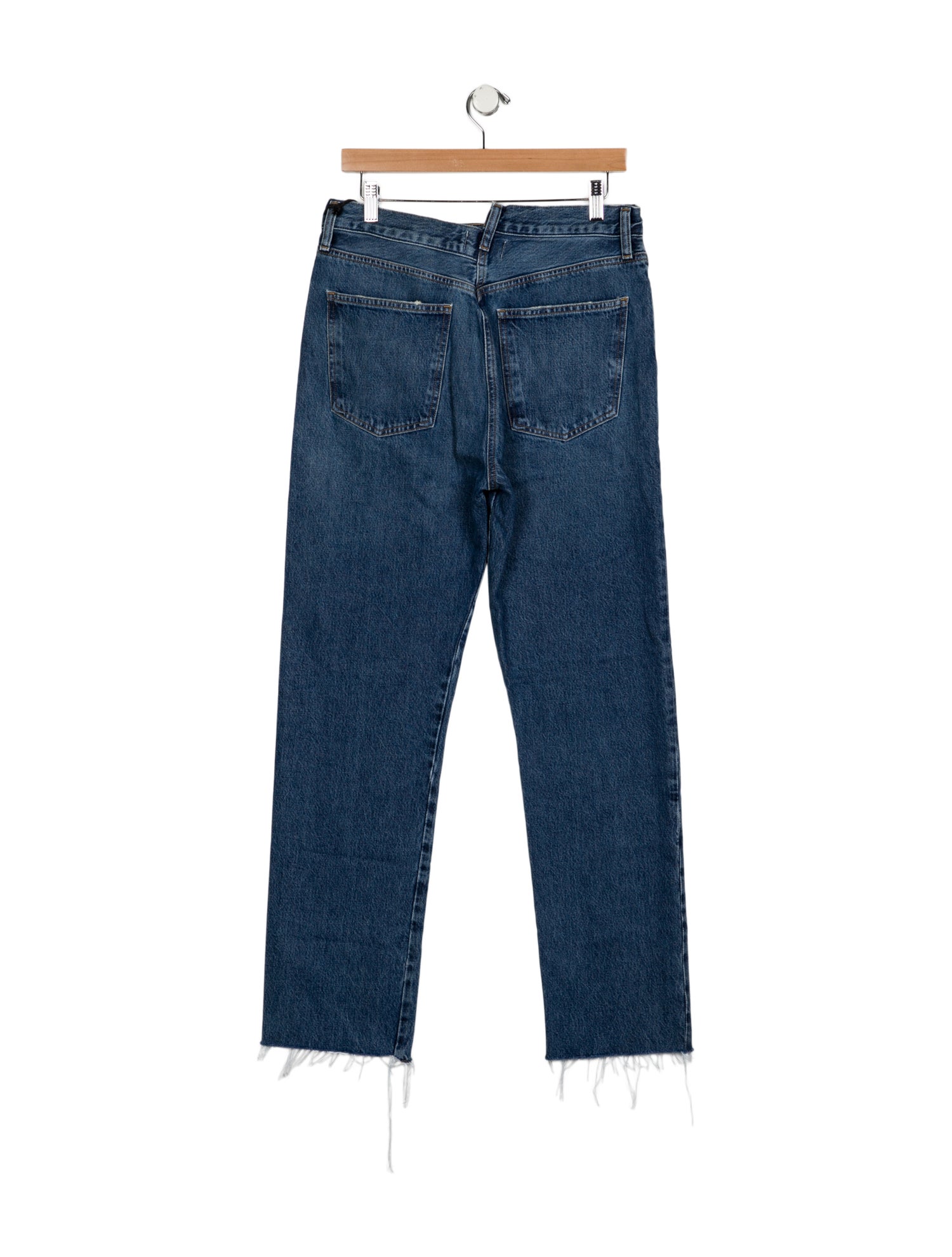 AGOLDE Criss Cross Straight Straight Leg Jeans