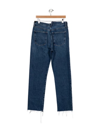 AGOLDE Criss Cross Straight Straight Leg Jeans