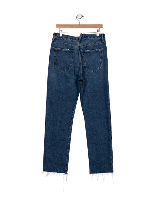 AGOLDE Criss Cross Straight Straight Leg Jeans