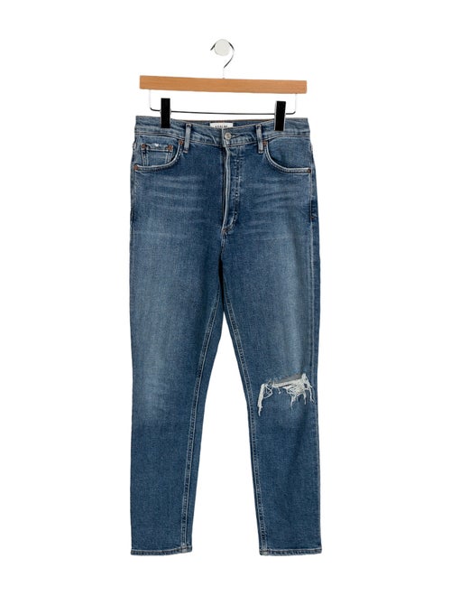 AGOLDE High-Rise Straight Leg Jeans