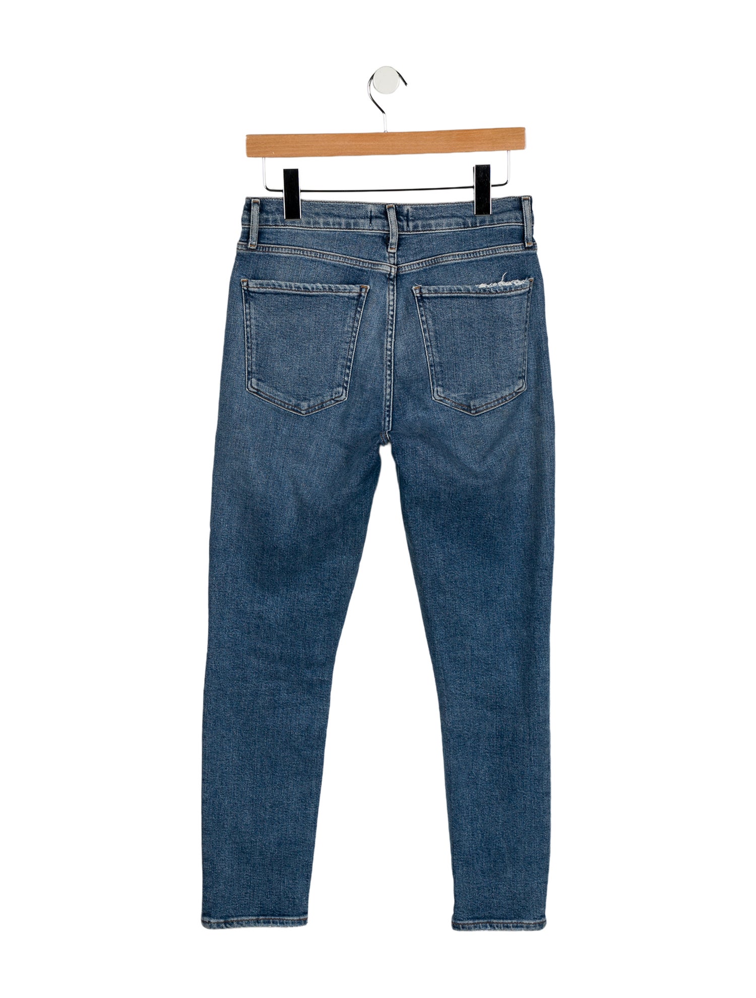 AGOLDE High-Rise Straight Leg Jeans