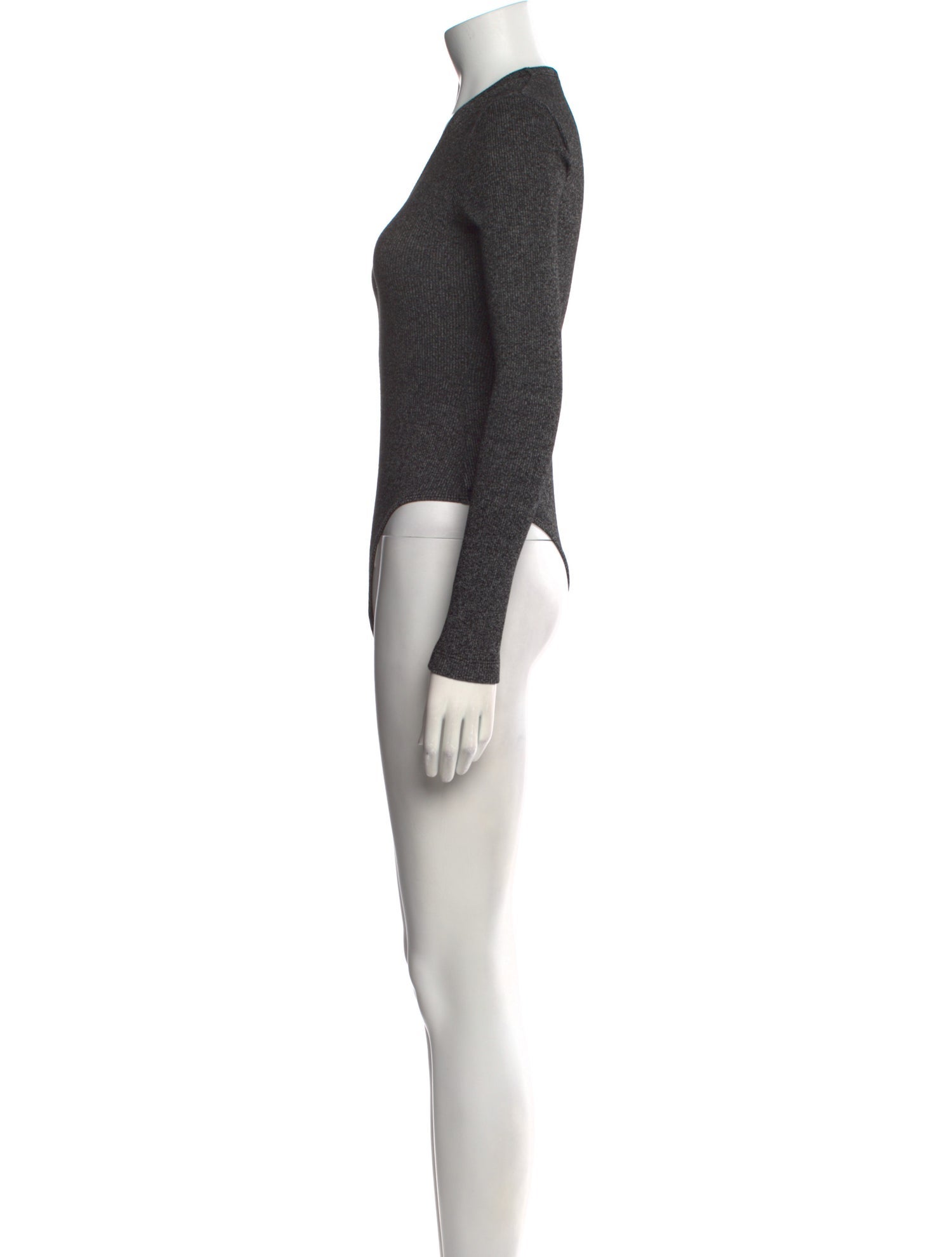 AGOLDE Cowl Neck Long Sleeve Bodysuit
