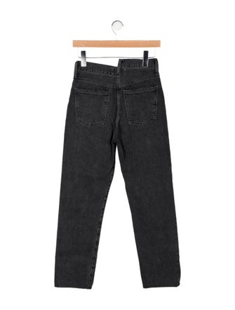 AGOLDE High-Rise Straight Leg Jeans