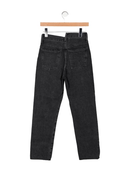 AGOLDE High-Rise Straight Leg Jeans