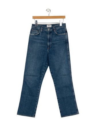 AGOLDE High-Rise Straight Leg Jeans